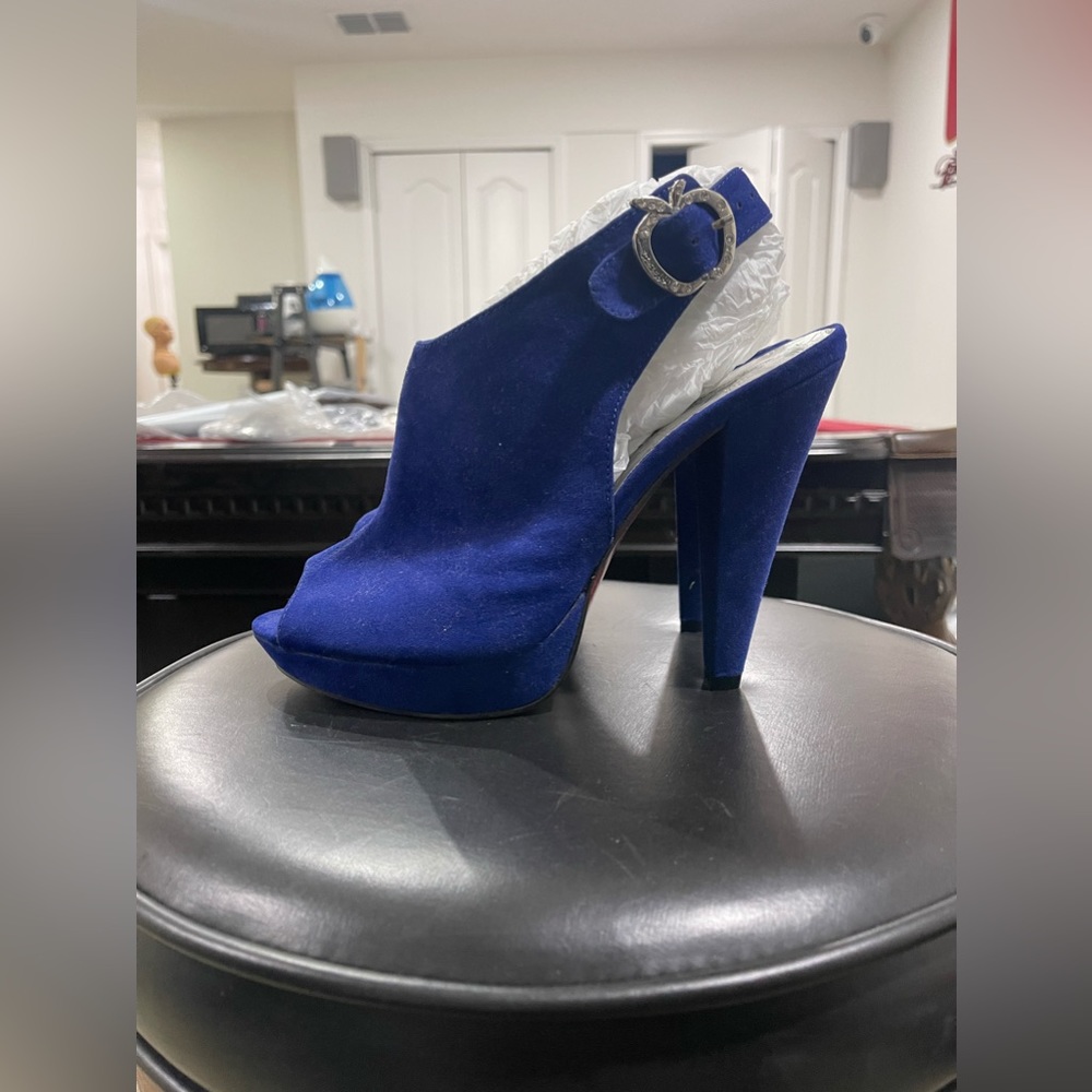 Blue Apple Bottoms Heels, Womens Size 9